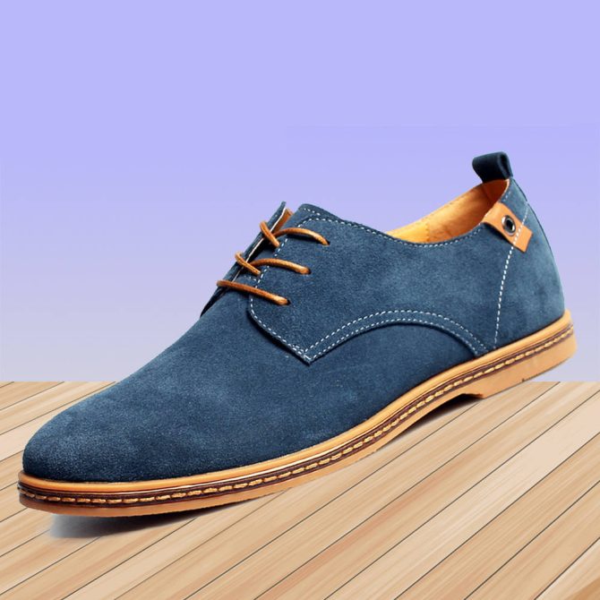 Upper Trendy Dress Shoes High Quality Men Casual Shoes New Design Cheap Factory Price Genuine Leather Oxfords Rubber 5 Pairs - Image 6