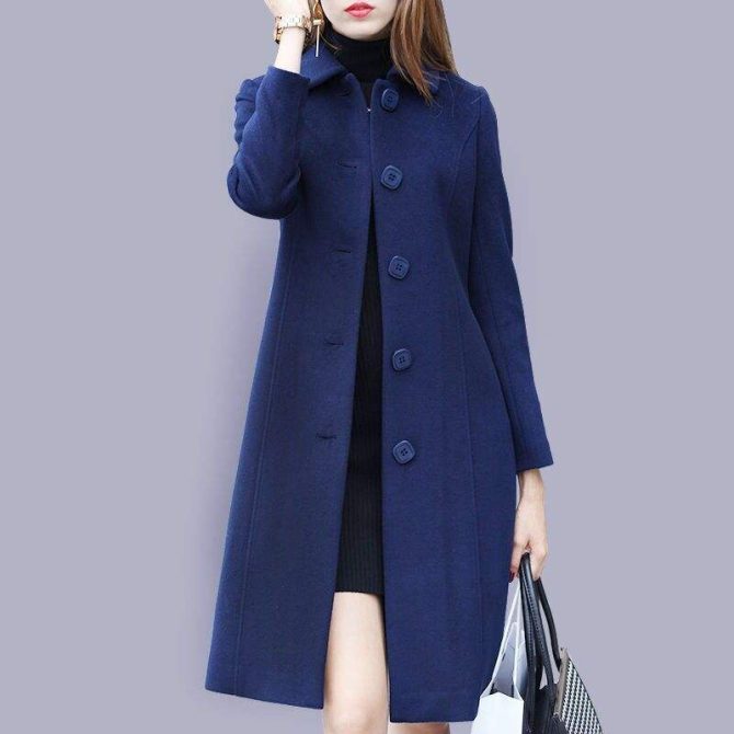 New Winter Women's Fashion Warm Casual Coat Women Long Slim Jacket Windbreaker Cloak Topcoat Coats - Image 4