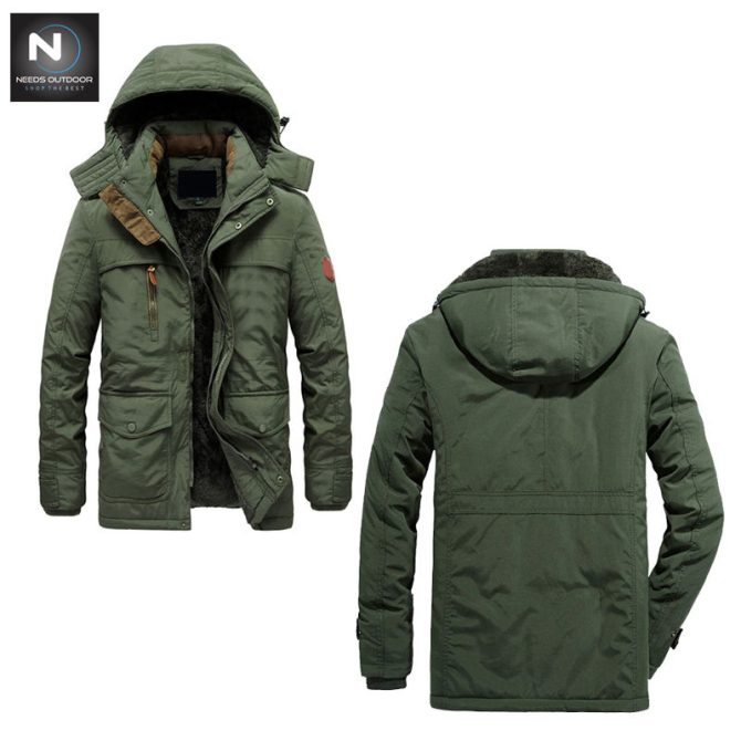 Wholesale Men's Padded Parka Jacket Waterproof Winter Super Quality Men's Parka Jacket  By NEEDS OUTDOOR - Image 6