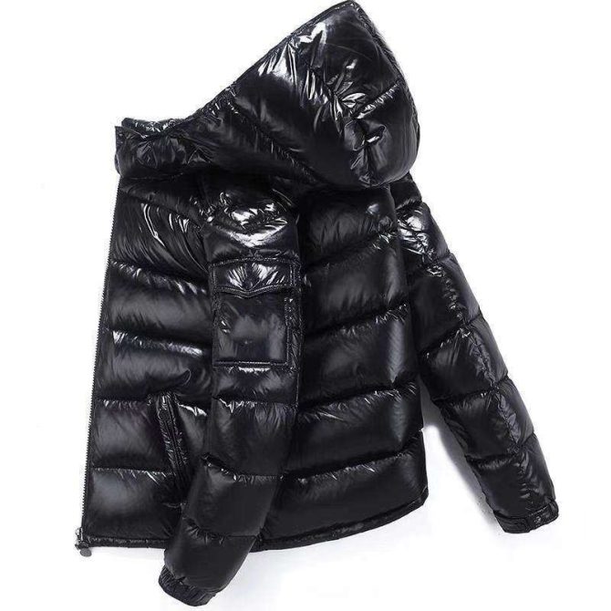 new custom men puffer jacket wholesale Men's Warm Custom Logo Winter Puff Outerwear Outdoor Men Bubble Puffer Jacket - Image 2