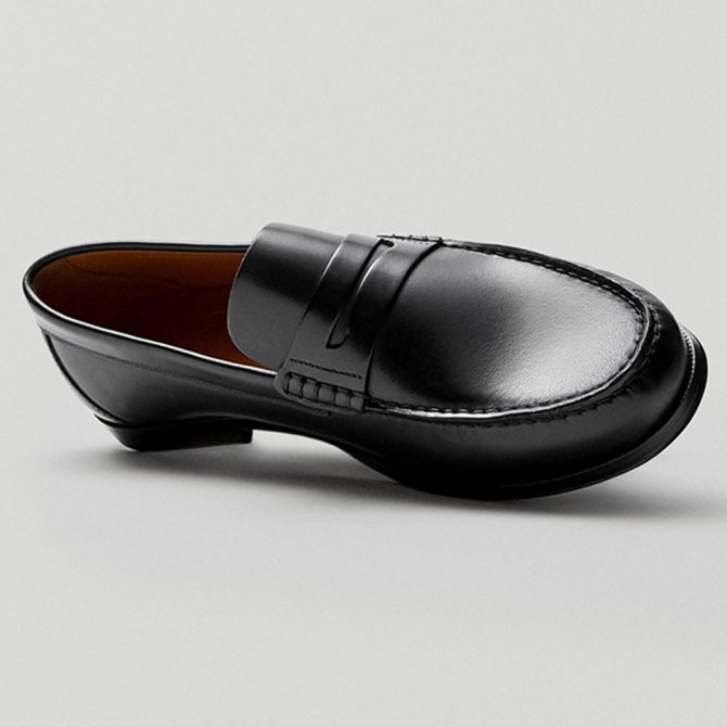 Vintage Calf Leather Men's Loafer Shoes High Quality Handmade Wear-resistant Brown Pure Leather Casual Shoes - Image 3
