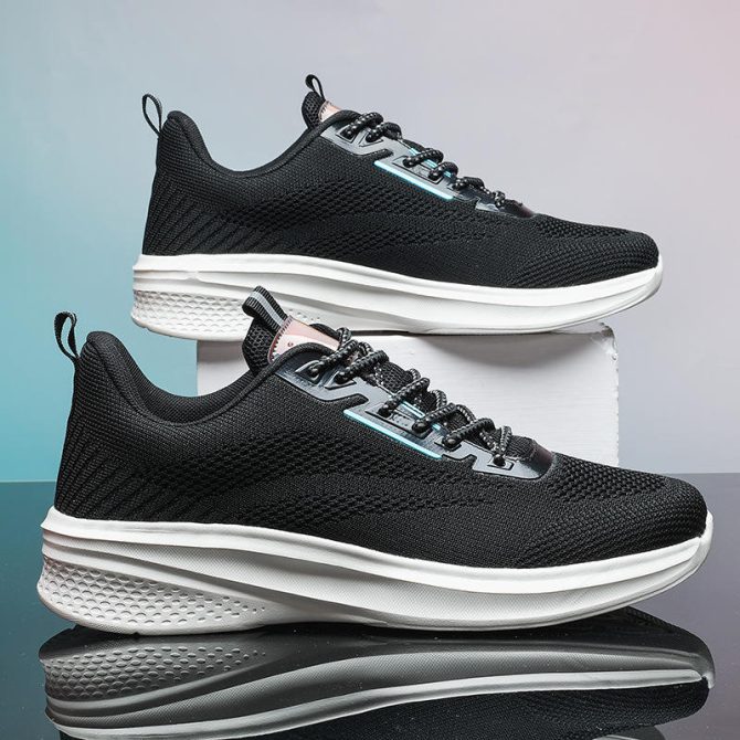 Designer Shoes for Men New Mesh Breathable Other Trendy Running Sneakers Walking Casual Style Shoes Men - Image 3