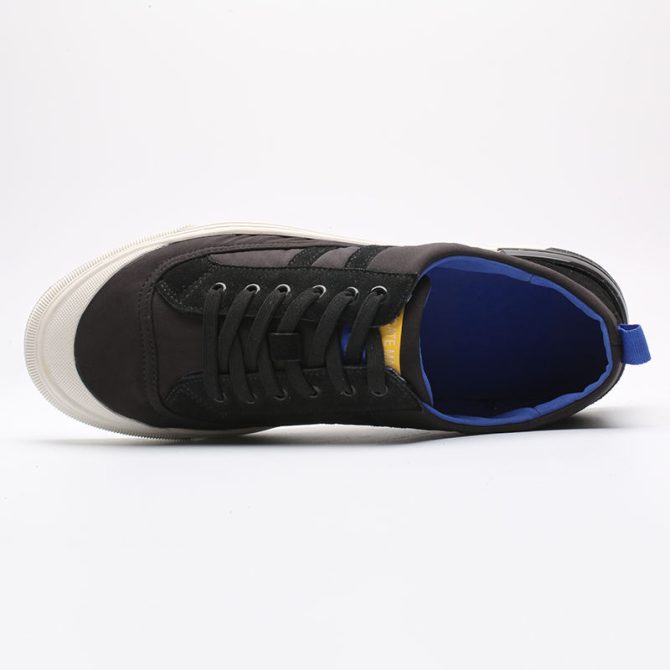 China manufacturer top brand sneakers lace-up canvas trendy casual shoes for men - Image 4