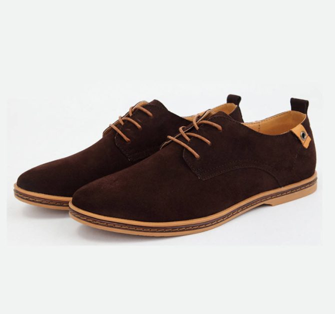 Upper Trendy Dress Shoes High Quality Men Casual Shoes New Design Cheap Factory Price Genuine Leather Oxfords Rubber 5 Pairs - Image 2