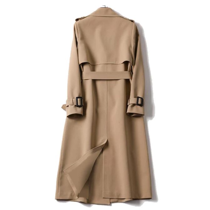 Fall Winter Wholesale Long Trench Coats Women Mid Long Style Plus Size Overcoats Coat - Image 2