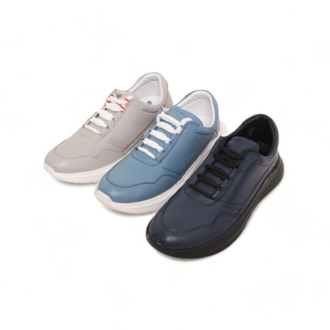 Men Sports Shoes Sneakers Leather Trendy and Stylish High Quality Men's Shoes Other Color Options Men Leather Sport Shoes - Image 2