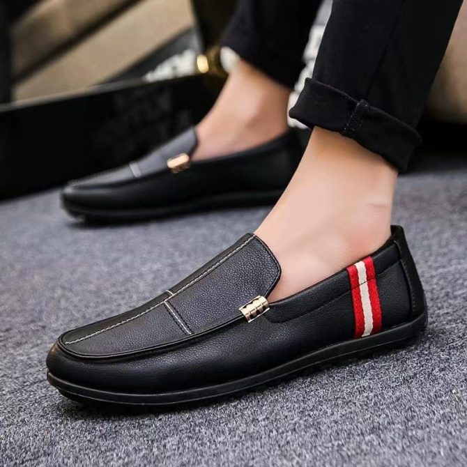 New Lasted men tide fashion empty logo casual spots running sneaker shoes men new modal sport mean shoes - Image 3