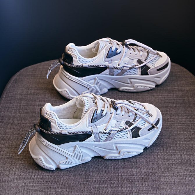 Wholesale 2023 summer new trend fashion Korean version of everything match breathable couple shoes - Image 6