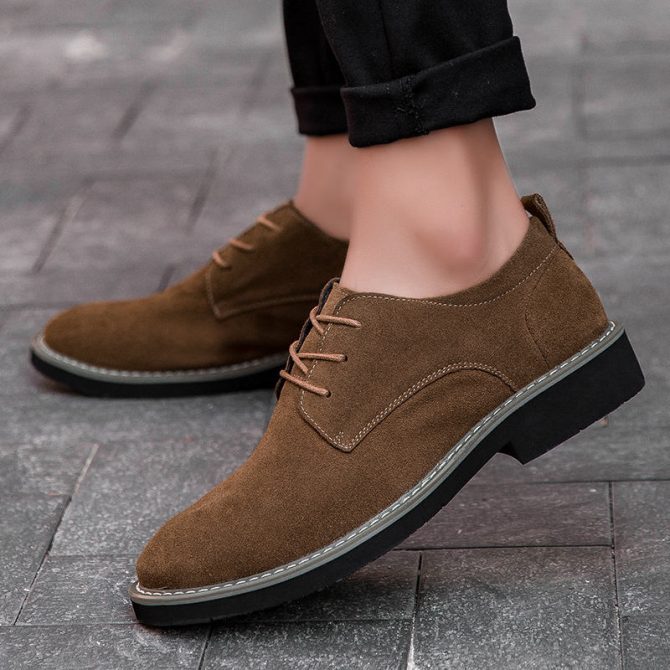 Chinese shoe factory 100% handmade leather shoes Italian style comfort Men soft moccasin leather driving other trendy shoes - Image 2