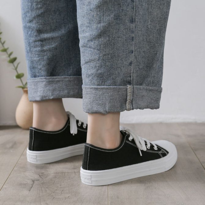 Other Trendy Shoes Walking Skateboarding Shoes Canvas Casual Shoes For Men - Image 4