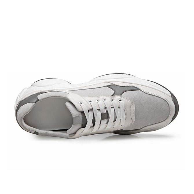 Custom high quality New style summer men casual shoes invisible height increasing design elevator shoes trendy shoes sneakers - Image 3
