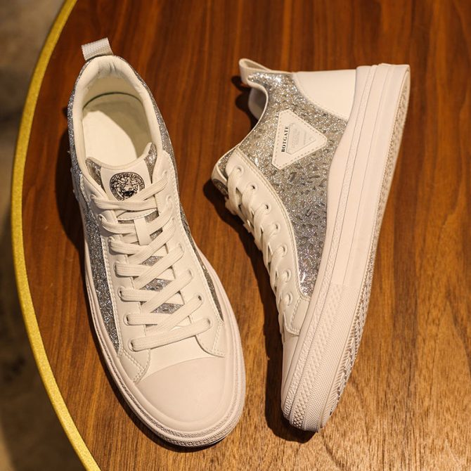 Men's wholesale new walking shoes fashionable and comfortable high-top luxury casual shoes 2022 trendy sports men's shoes - Image 2