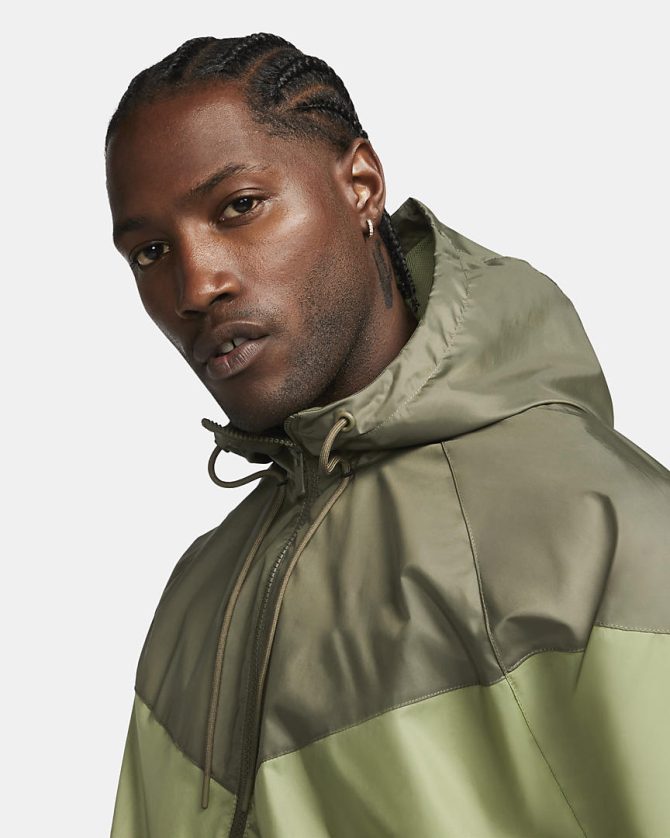 Custom Men's Polyester Reflective Windbreaker Jacket,Vintage Retro Waterproof Windbreaker Beach Windbreaker - Image 3