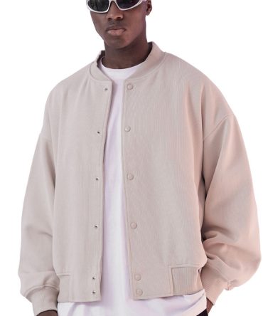 Fashion cardigan loose baseball jacket oversize bomber clothing custom mens jackets for men