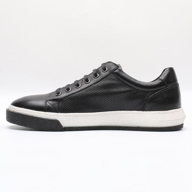 Hot selling plain skateboarding shoes walking shoe mens trendy casual skateboard flat sole shoes - Image 2