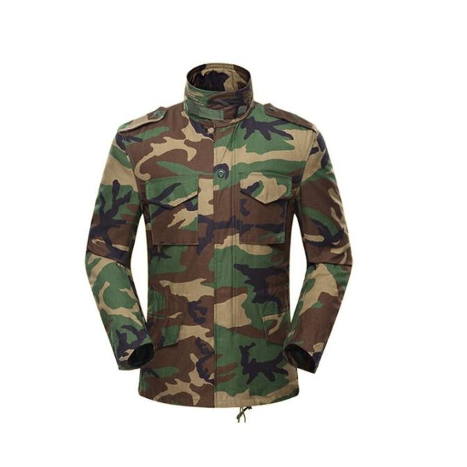 Guard Uniform Classic M-65 Field Jacket with Warm Liner Camouflage Clothing M65 Field Parka Jacket - Image 6
