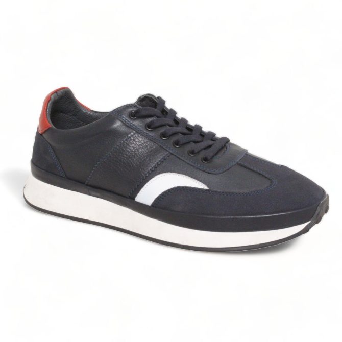 Men Sports Shoes Sneakers Leather Trendy and Stylish High Quality Men's Shoes Other Color Options Men Leather Sport Shoes - Image 6