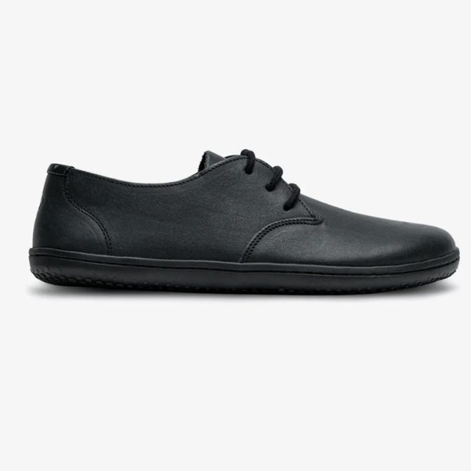 Vintage fashion comfortable trendy shoes men casual leather shoes low cut soft sole ultralight leather barefoot shoes - Image 3
