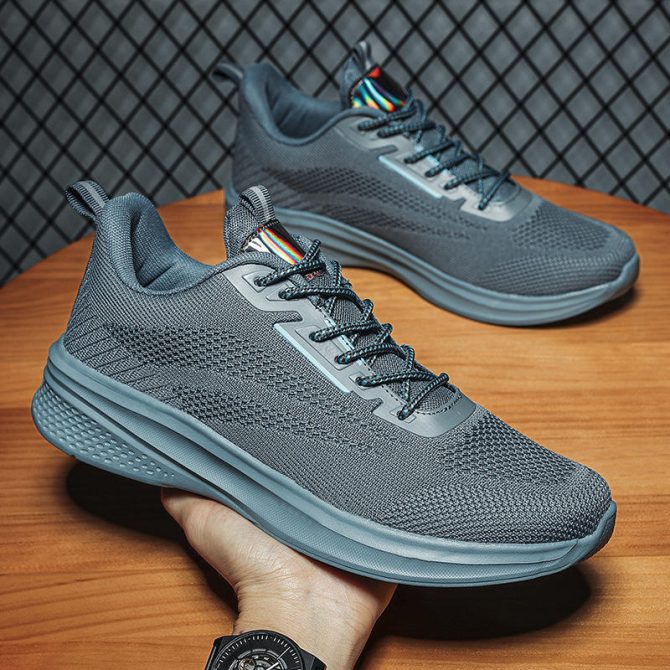 Designer Shoes for Men New Mesh Breathable Other Trendy Running Sneakers Walking Casual Style Shoes Men - Image 4