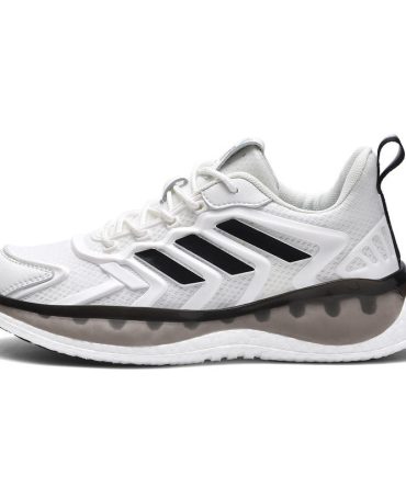 Men's shoes 2022 summer popcorn fly weaving breathable soft bottom running sneakers men's casual paired old dad tide shoes