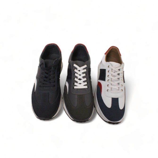 Men Sports Shoes Sneakers Leather Trendy and Stylish High Quality Men's Shoes Other Color Options Men Leather Sport Shoes - Image 3