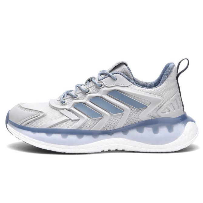 Men's shoes 2022 summer popcorn fly weaving breathable soft bottom running sneakers men's casual paired old dad tide shoes - Image 3