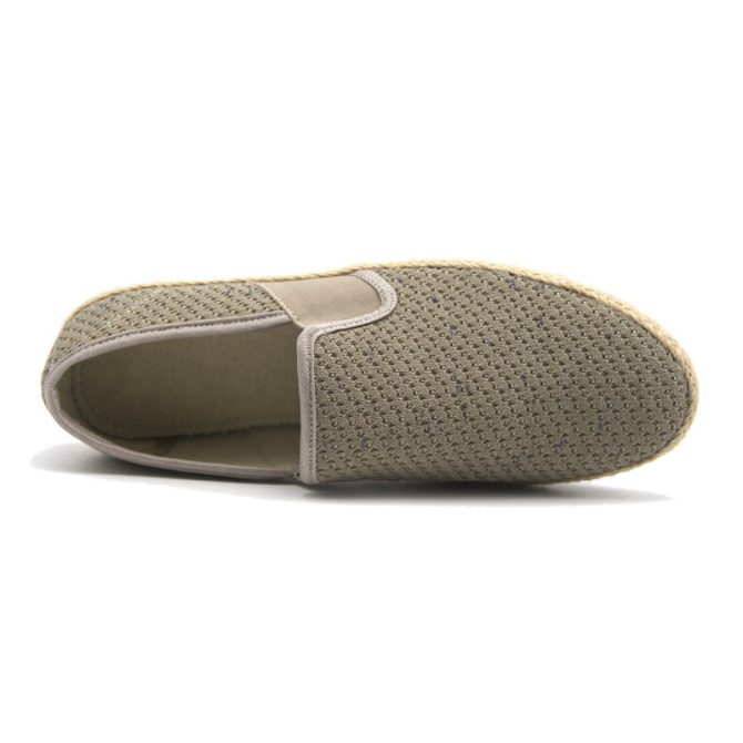 Customized summer slip on other trendy fisherman espadrilles casual shoes for men alpargata - Image 3