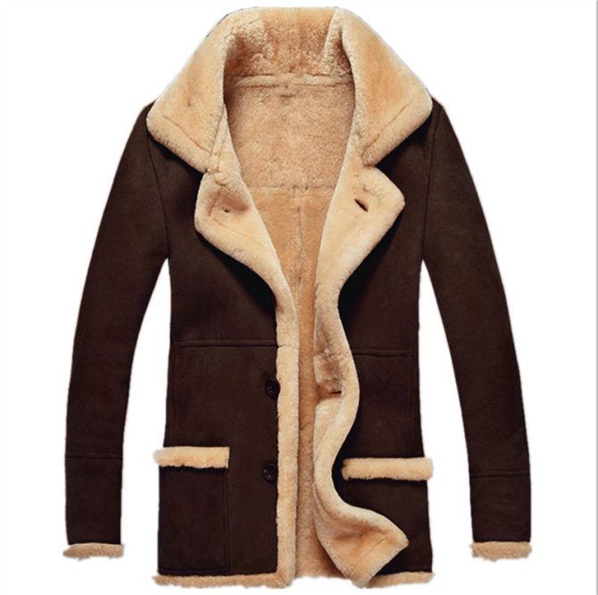 2022 autumn and winter winter warm jacket faux fur thickened coat plus fleece jacket men - Image 6