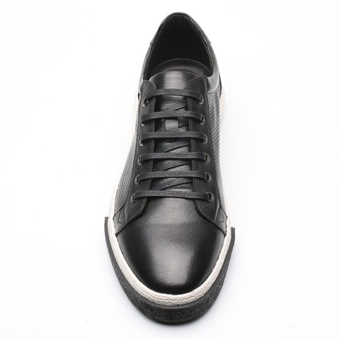 Hot selling plain skateboarding shoes walking shoe mens trendy casual skateboard flat sole shoes - Image 4