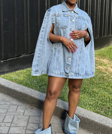 New Fall Winter Streetwear Irregular Lady Denim Jacket Washed Denim Jacket Denim Coat Women Jeans Jacket