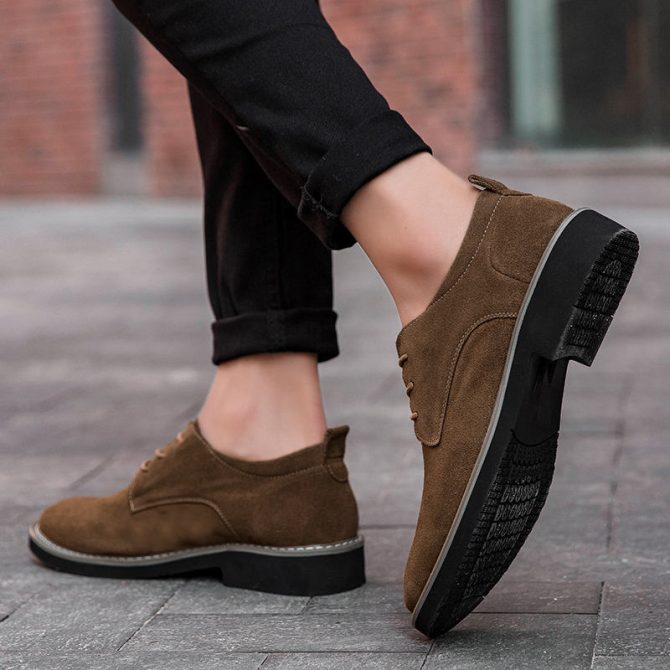 Chinese shoe factory 100% handmade leather shoes Italian style comfort Men soft moccasin leather driving other trendy shoes - Image 3