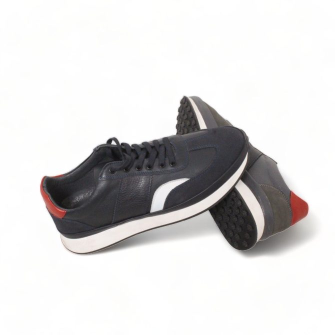 Men Sports Shoes Sneakers Leather Trendy and Stylish High Quality Men's Shoes Other Color Options Men Leather Sport Shoes - Image 5