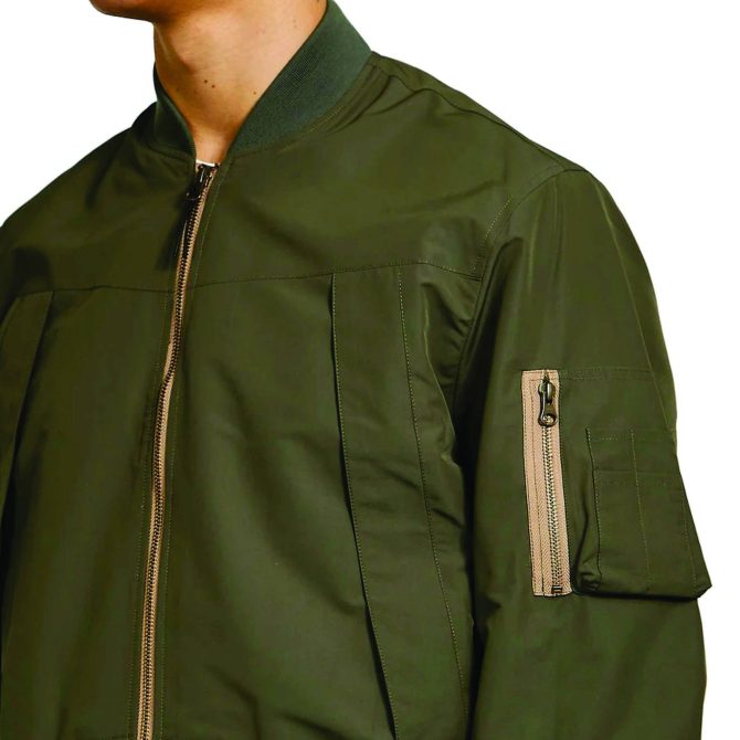 Wholesale Custom Winter Windbreaker Wholesale Men Plus Size Men's Jackets Plain Nylon Satin Bomber Men's Jackets - Image 6