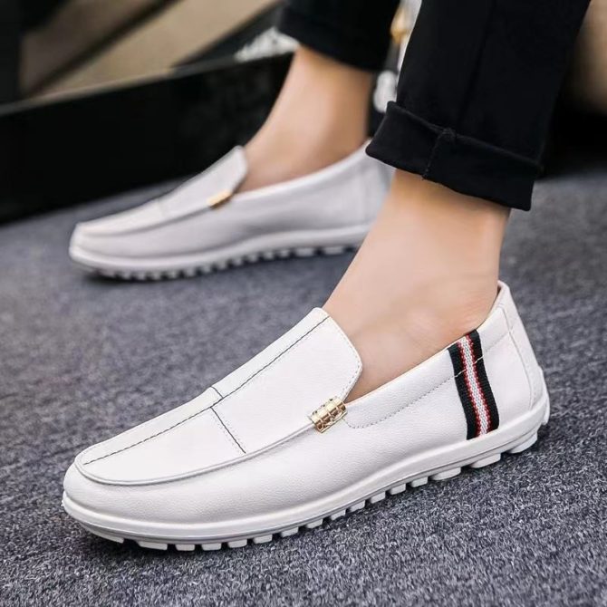 New Lasted men tide fashion empty logo casual spots running sneaker shoes men new modal sport mean shoes - Image 4