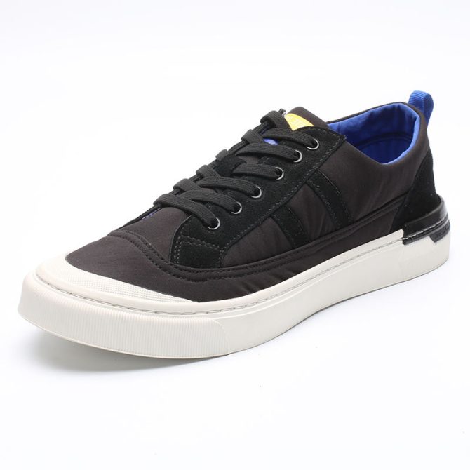 China manufacturer top brand sneakers lace-up canvas trendy casual shoes for men