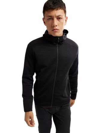Custom high quality autumn winter warm outdoor hunting fishing fleece jacket for men