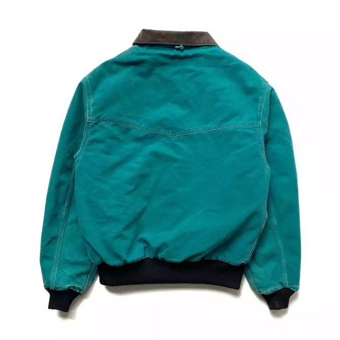 OEM Custom Cover Full Print Loose Street Style Canvas Men's jeans Jacket Chenille Embroidered Men's Jacket - Image 2