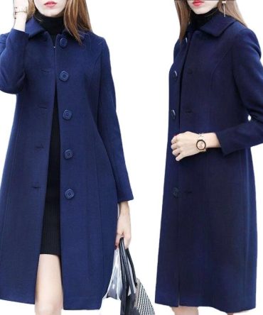New Winter Women's Fashion Warm Casual Coat Women Long Slim Jacket Windbreaker Cloak Topcoat Coats
