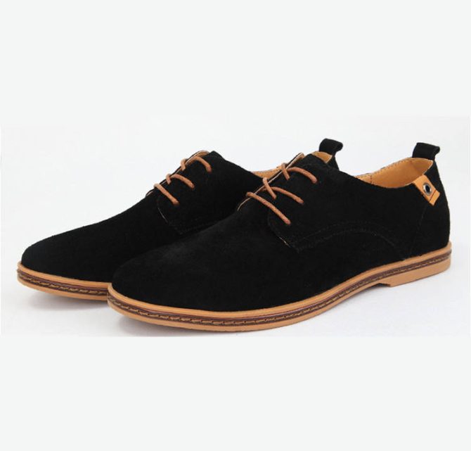 Upper Trendy Dress Shoes High Quality Men Casual Shoes New Design Cheap Factory Price Genuine Leather Oxfords Rubber 5 Pairs - Image 5