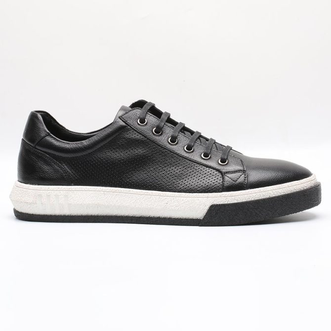 Hot selling plain skateboarding shoes walking shoe mens trendy casual skateboard flat sole shoes - Image 3