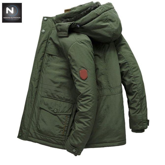 Wholesale Men's Padded Parka Jacket Waterproof Winter Super Quality Men's Parka Jacket  By NEEDS OUTDOOR - Image 2