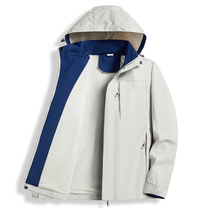 Best Price Fashion Detachable Mountain Windbreak Waterproof Best Men'S Spring Hiking Outdoor Casual Hooded Jacket