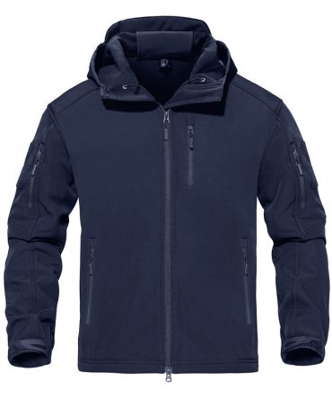Men's Hoodies Softshell Tactical Jacket Casual, Custom Men's Windbreaker Zipper Men Coats, Fleece Hiking Winter Men's Jackets