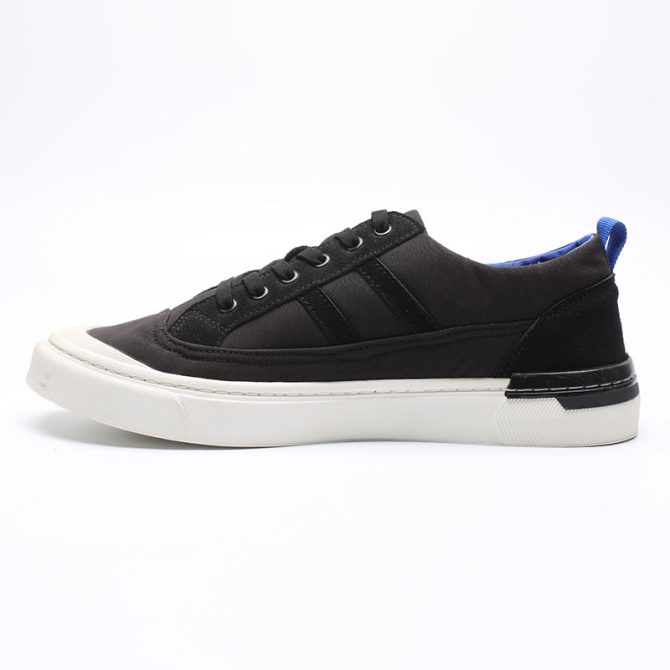 China manufacturer top brand sneakers lace-up canvas trendy casual shoes for men - Image 3
